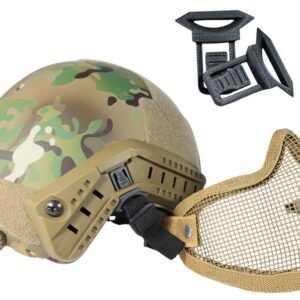 Airsoft Helmadapter für Airsoftmaske 3D Druck