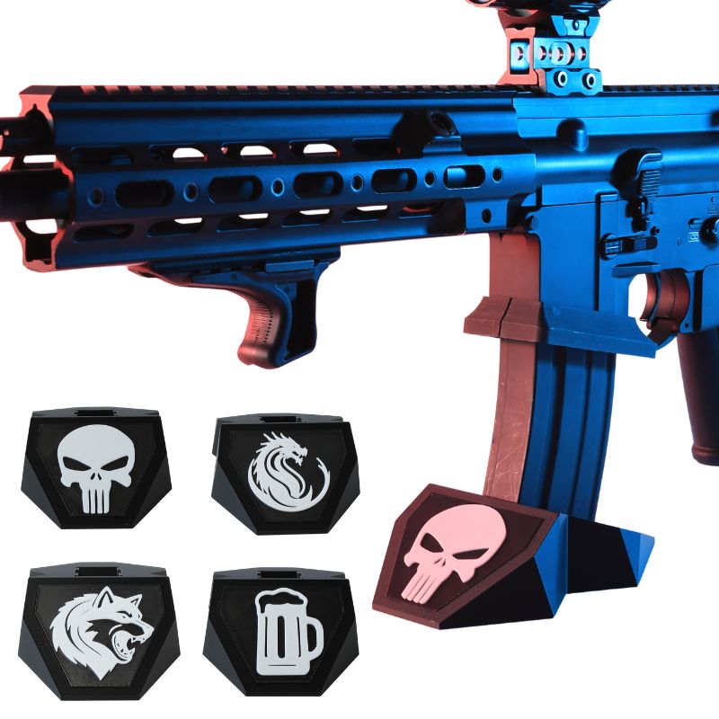 M4 Airsoft Ständer personalisiert 3D Druck