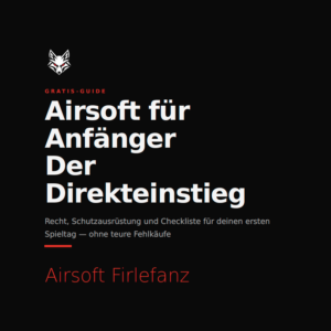Deckblatt Airsoft für Anfänger Der Direkteinstieg Recht, Schutzausrüstung